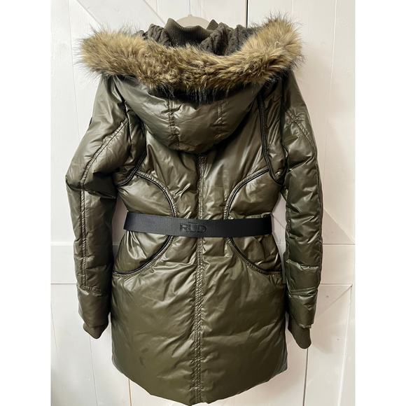 RUD by RUDSAK Parka Valente Feather Down Puffer Coat L - Picture 8 of 10